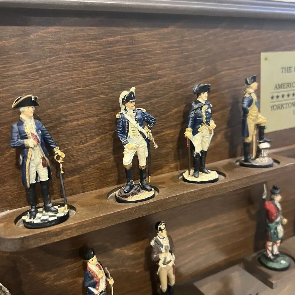 Fighting Men of the American Revolution, Yorktown Bicentennial, 1781-1981 pewter